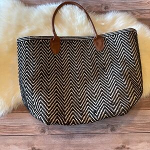 Annie Selke Le Tote Woven bag